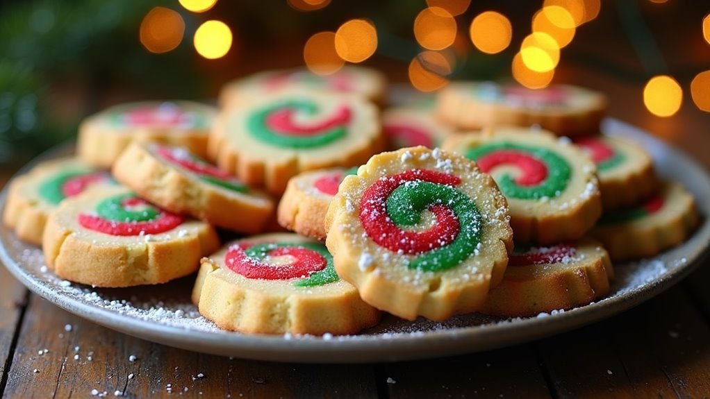 swirled sugary dessert treats