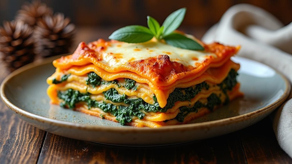 vegetarian butternut squash dish