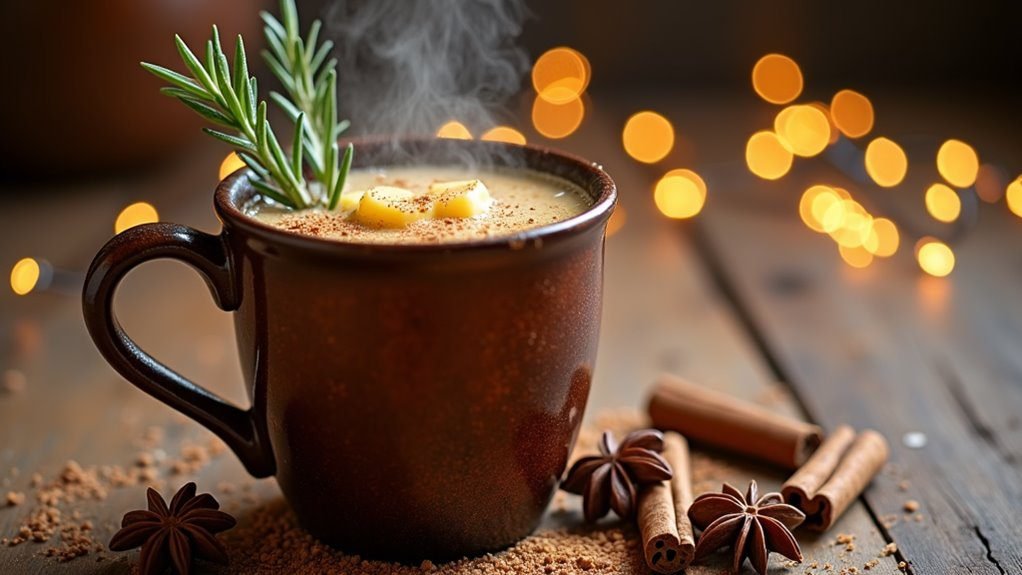 warm spiced alcoholic beverage