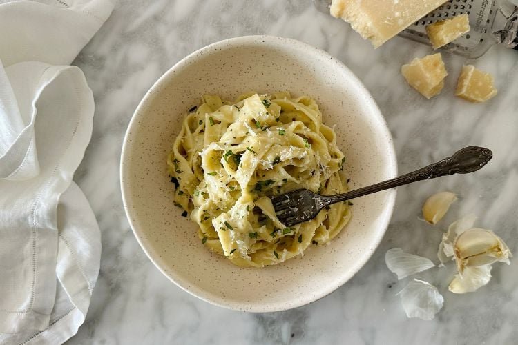 Cottage Cheese Alfredo