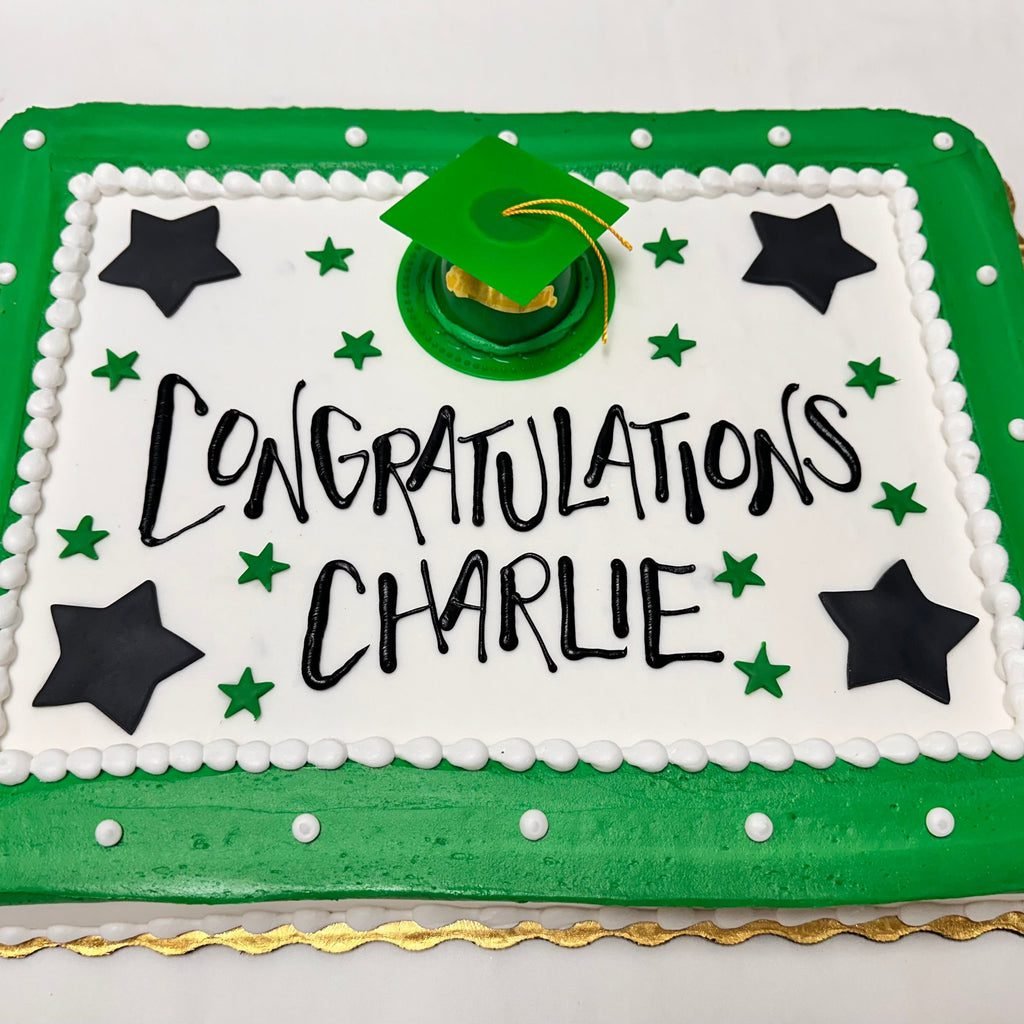 Graduate Stars Design Grad Cake