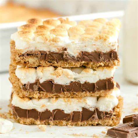 S'mores Bars - Copycat Starbucks Smores Bars Recipe