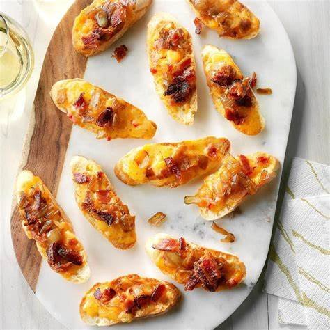 Smoked Pimiento Cheese Crostini Recipe: How to Make It