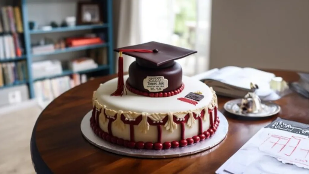 Funny Graduation Cake Design