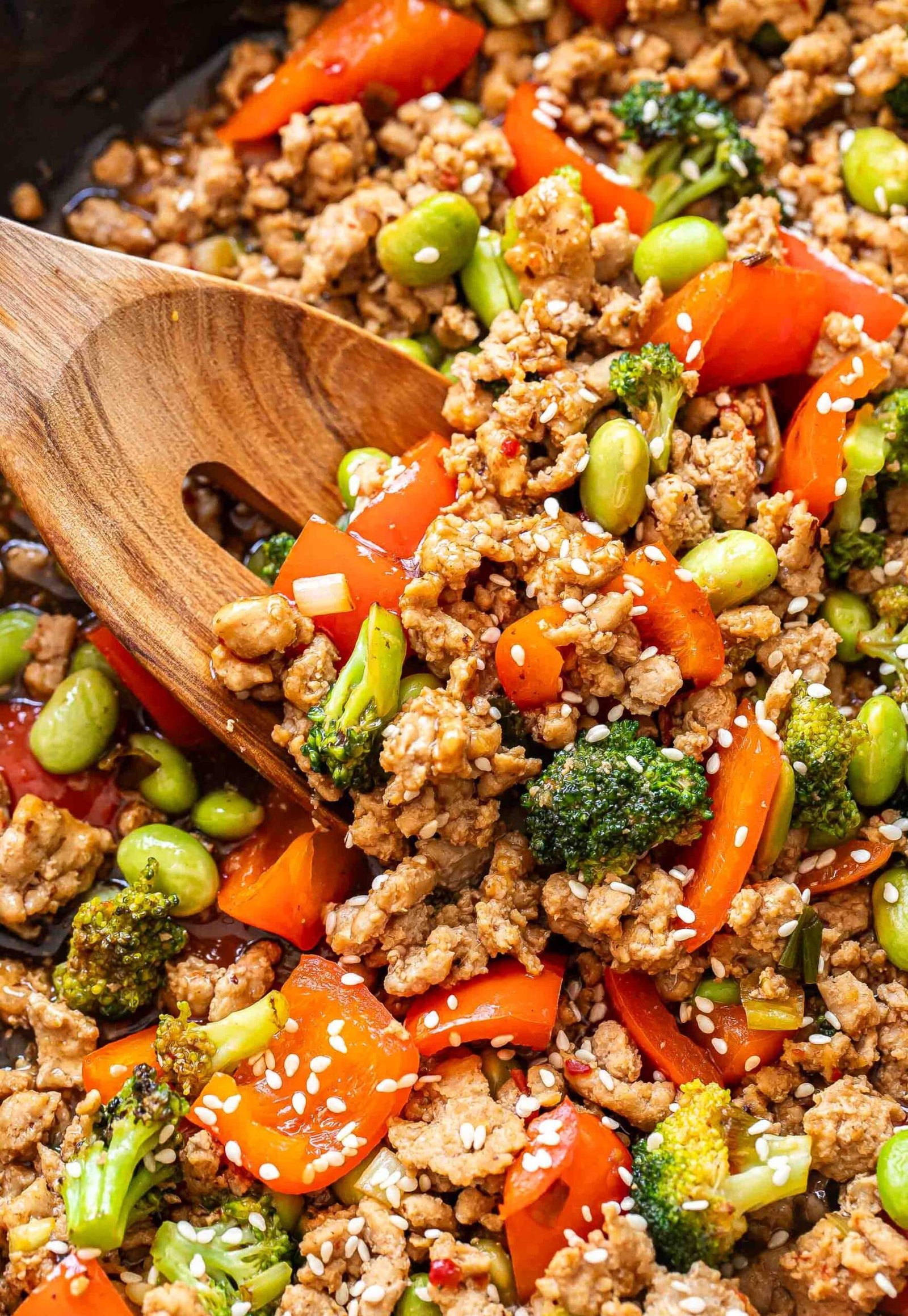 Ground Turkey Stir Fry
