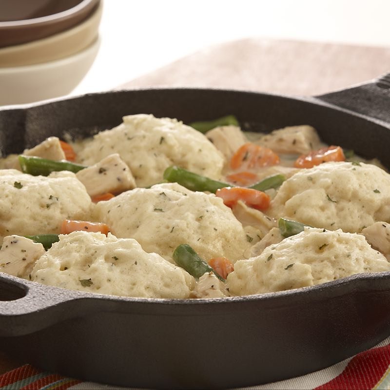 Herbed Chicken and Dumplings