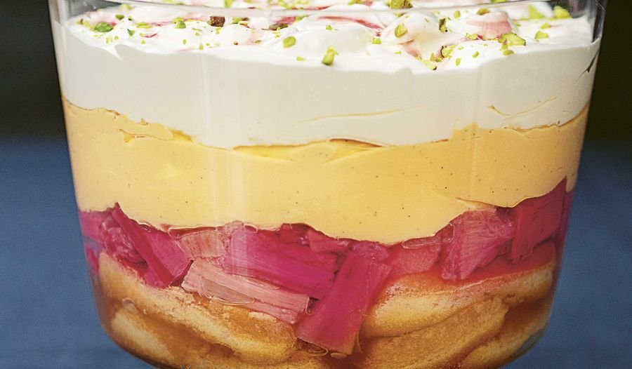 Nigella Lawson Rhubarb and Custard Trifle | Cook