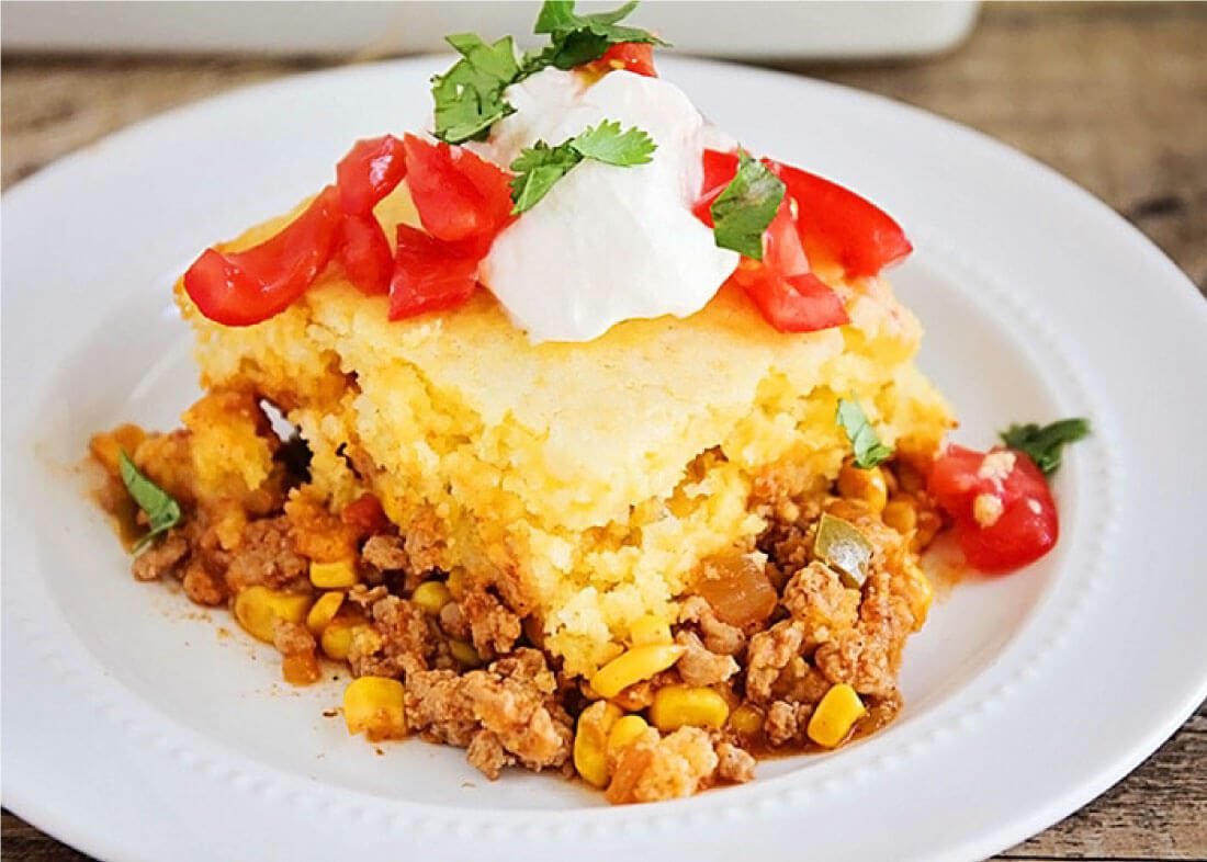 5 Ingredient Tamale Pie