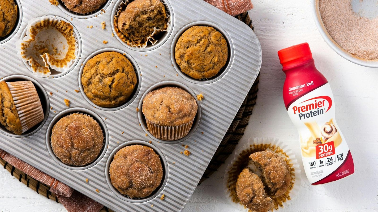Cinnamon Banana Bread Muffins