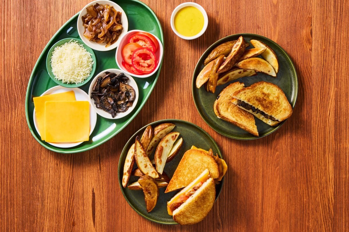 Grilled Cheese Sandwich Bar One recipe—endless ways to enjoy!