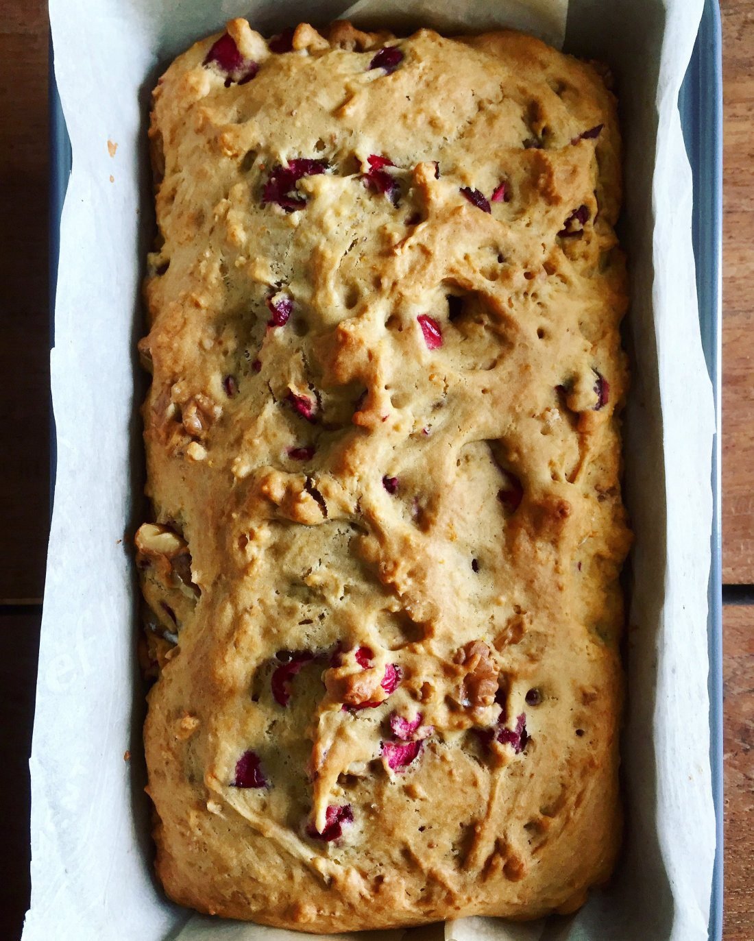 Cranberry Orange Walnut Bread. | harvestandnourish.com