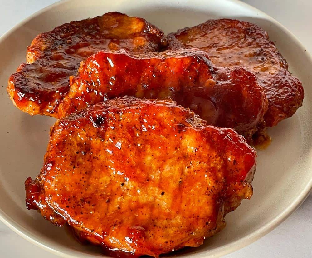 Oven BBQ Pork Chops