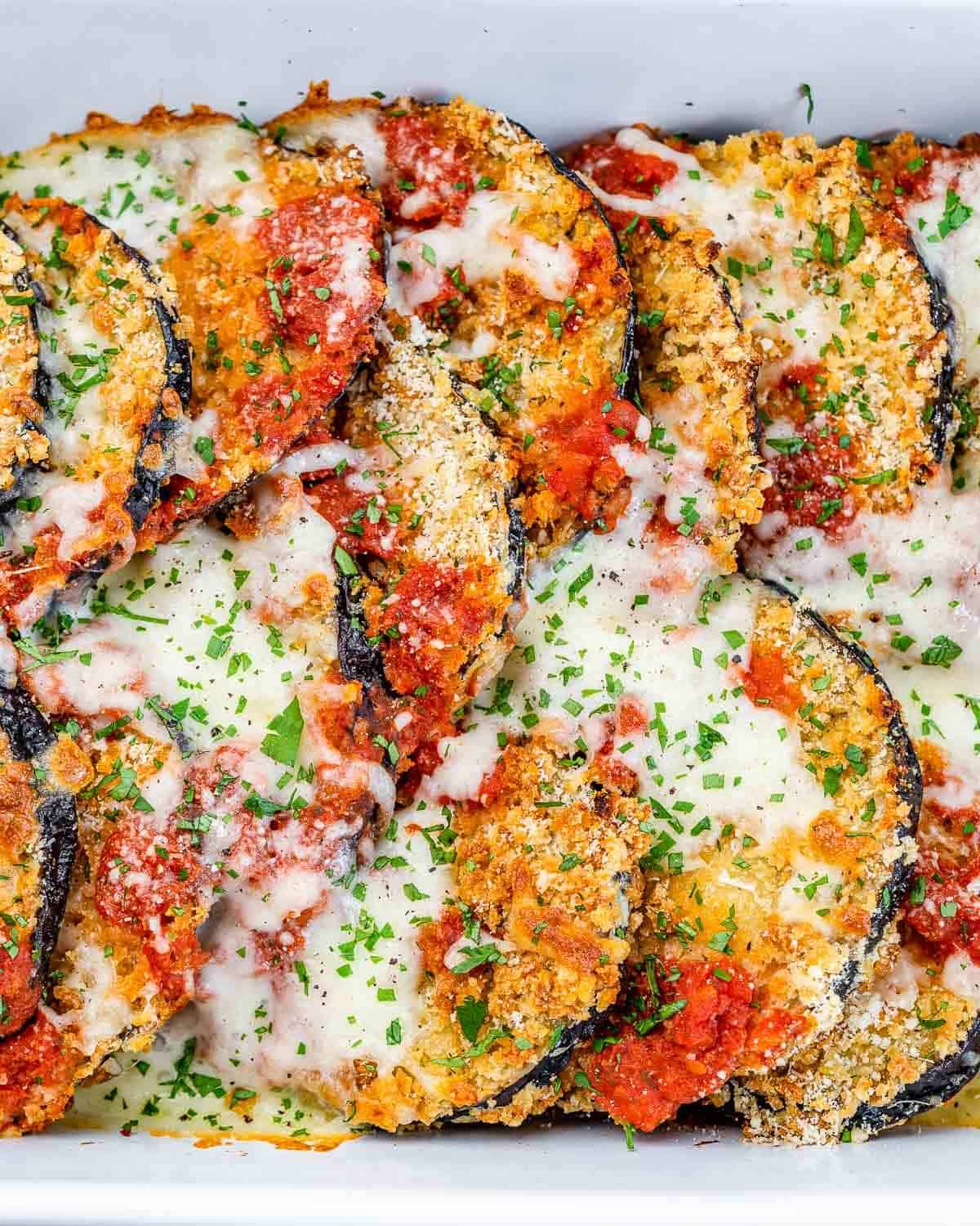 Baked Eggplant Parmesan