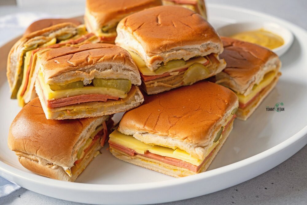 Cuban Sliders — The Yummy Vegan