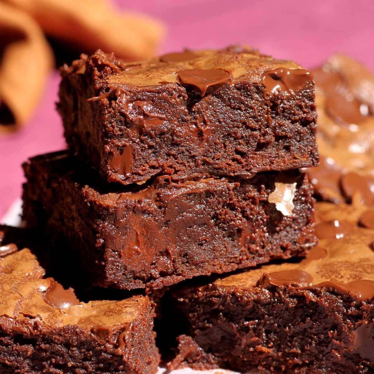 Fudgy Low Sugar Brownies