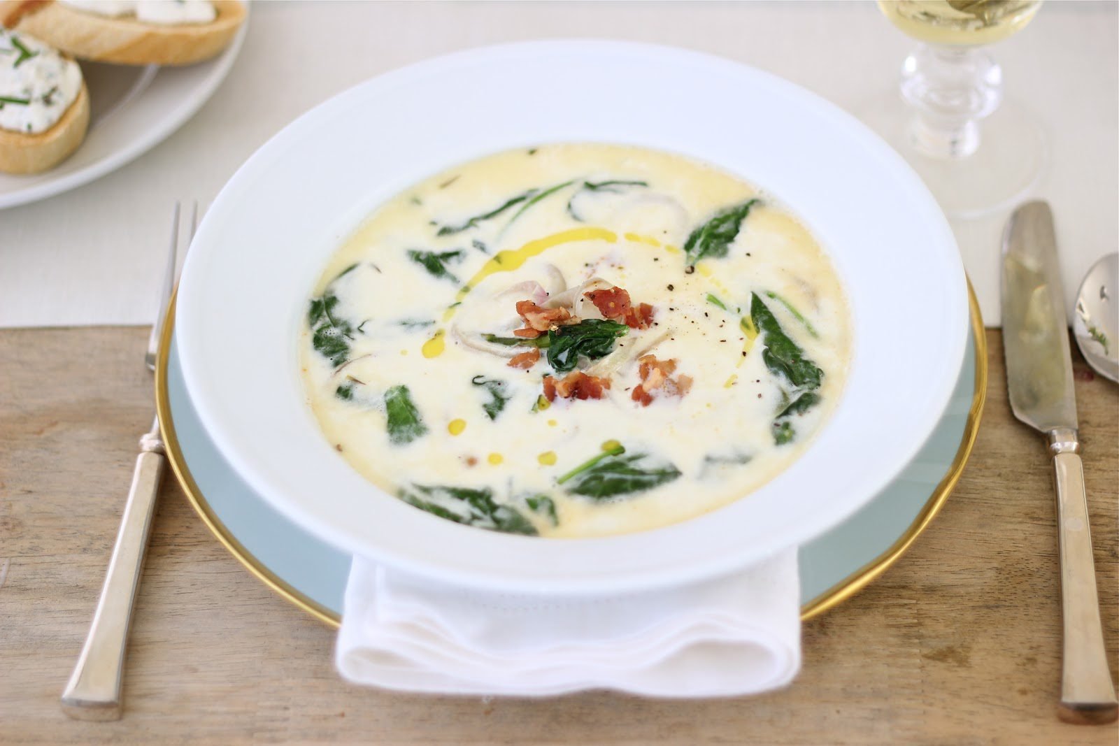 Cream of Spinach and Asparagus Soup – Jenny Steffens Hobick