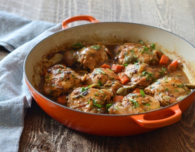 moroccan chicken tagine
