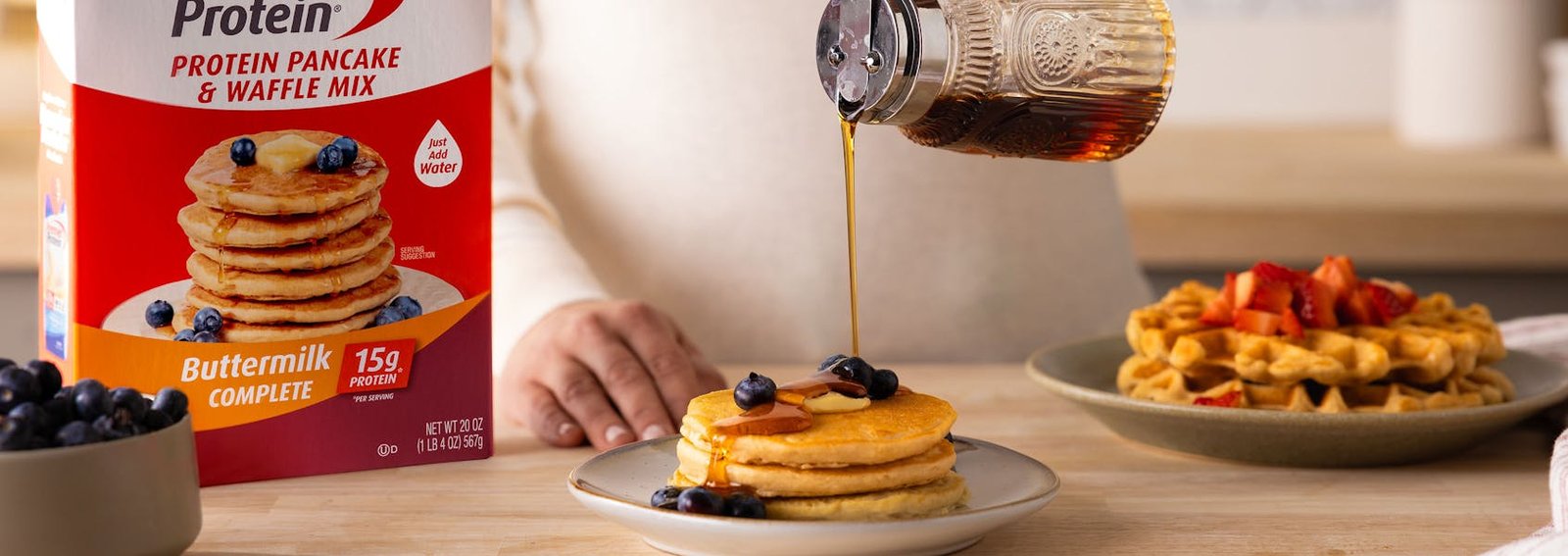 Buttermilk Protein Pancake & Waffle Mix | Premier Protein