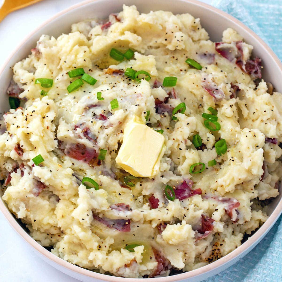 Red Skin Mashed Potatoes