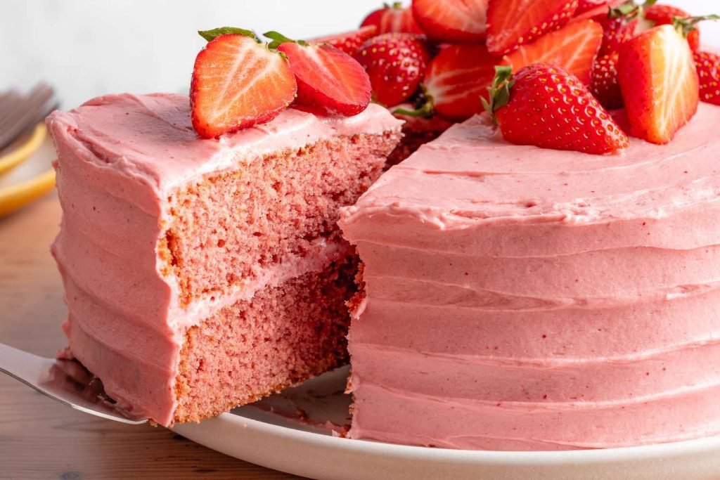Strawberry Cake Recipe