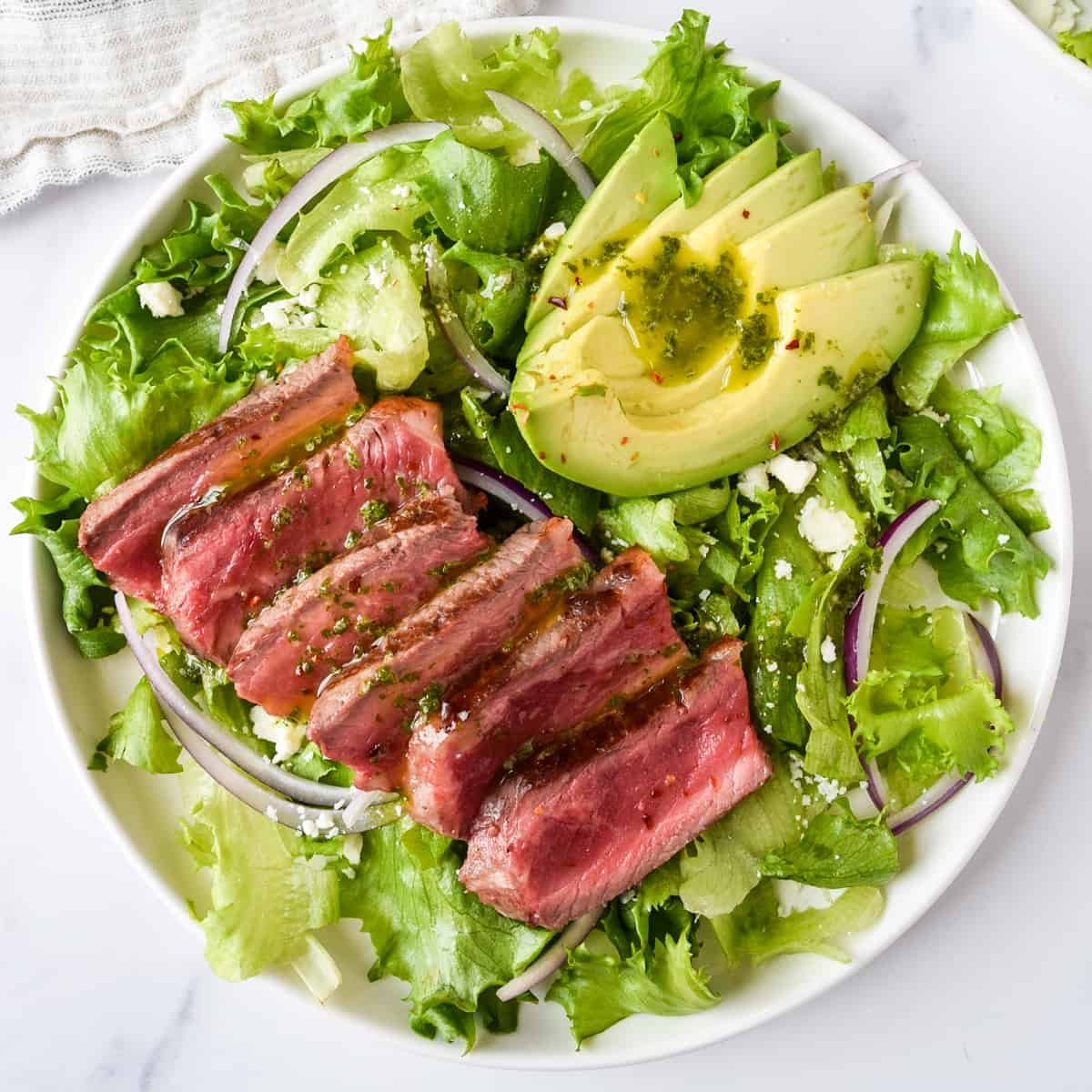 Steak and Avocado Salad