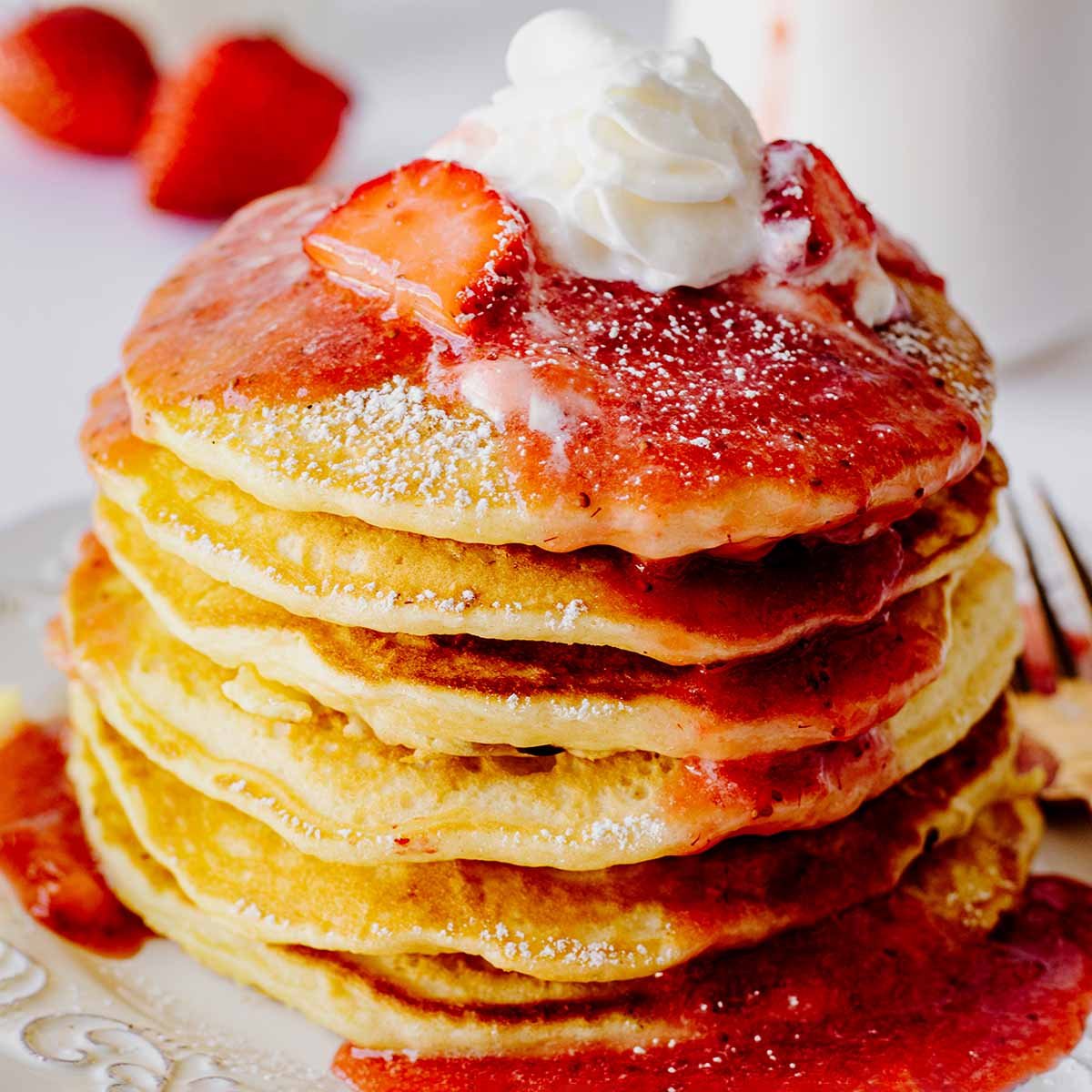 Strawberry Pancakes