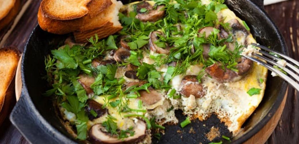 Green Egg Skillet Bake