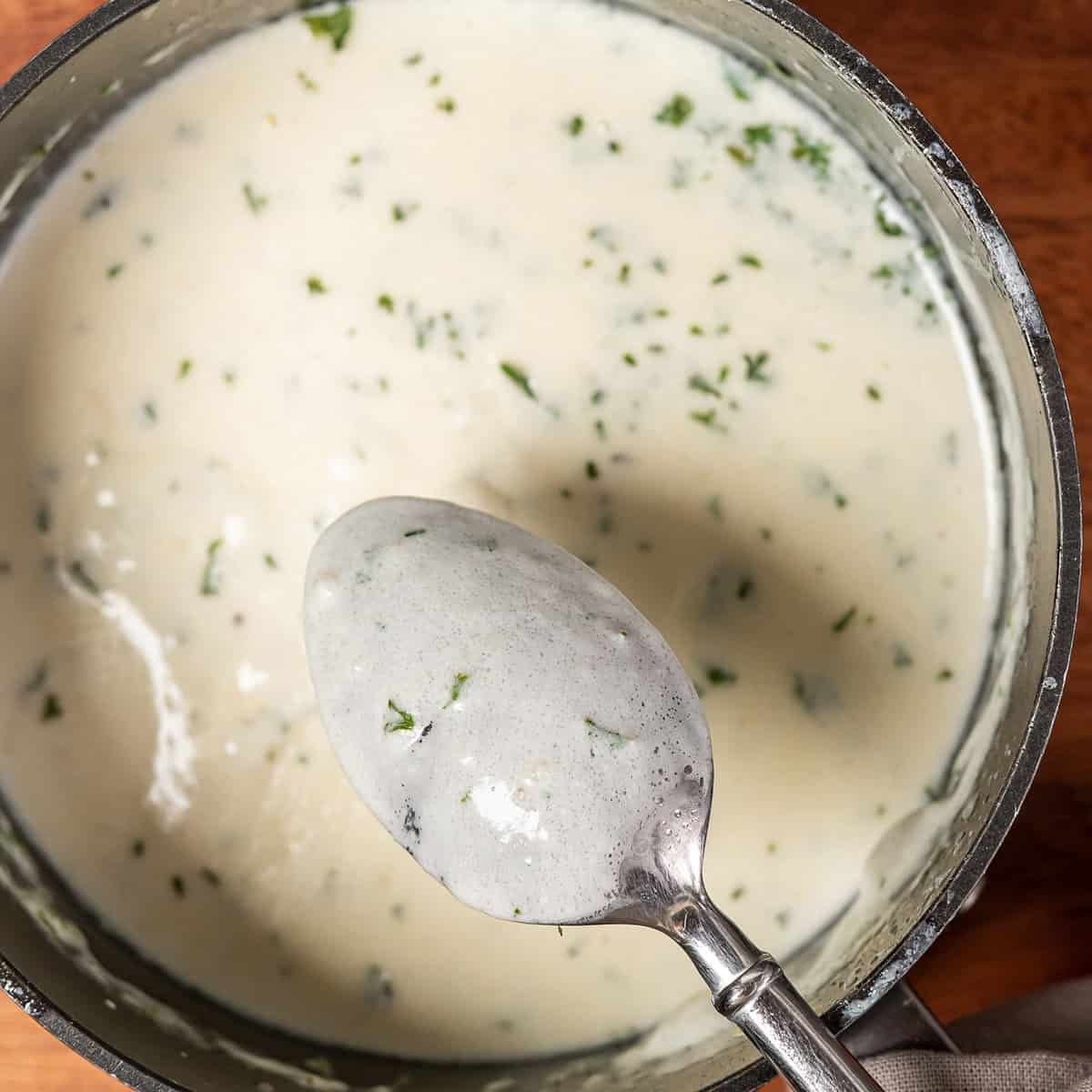 Garlic White Sauce - Sunday Supper Movement