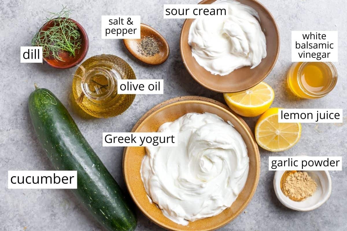 Best Tzatziki Sauce Recipe - JoyFoodSunshine