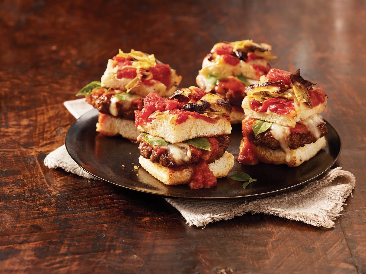 Italian Meatball Sliders