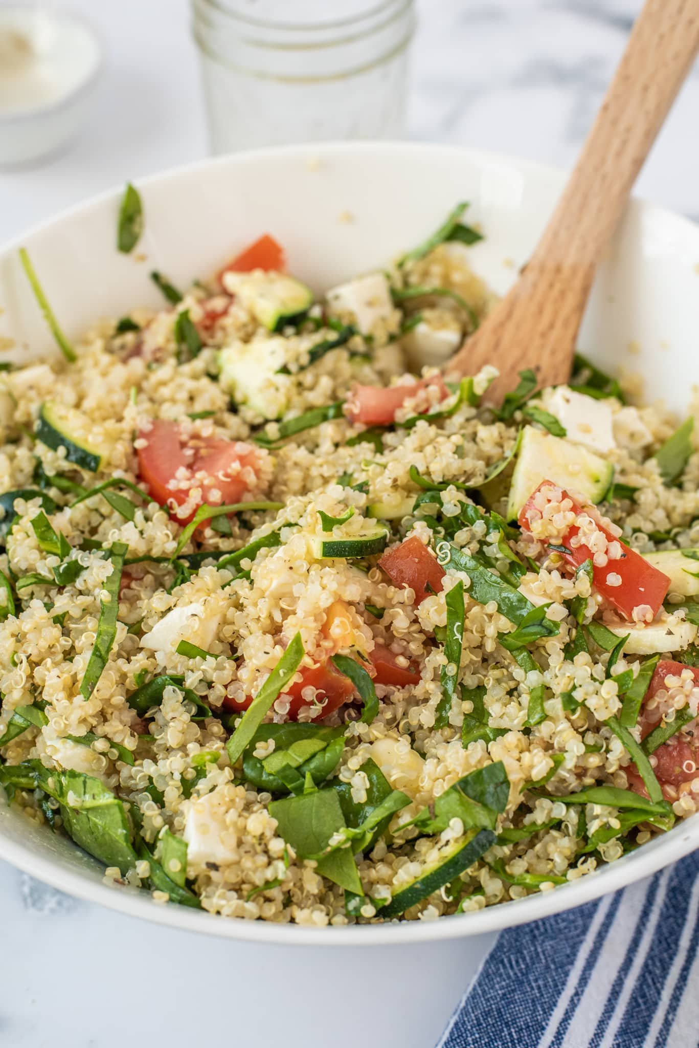 Italian Quinoa Salad - Dash of Sanity