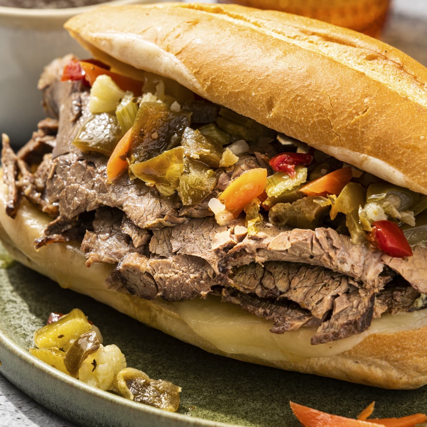 Slow Cooker Italian Beef