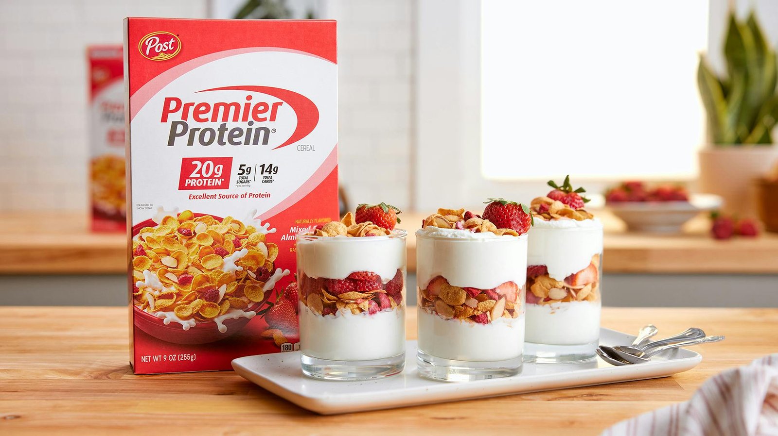 Mixed Berry Protein Parfait