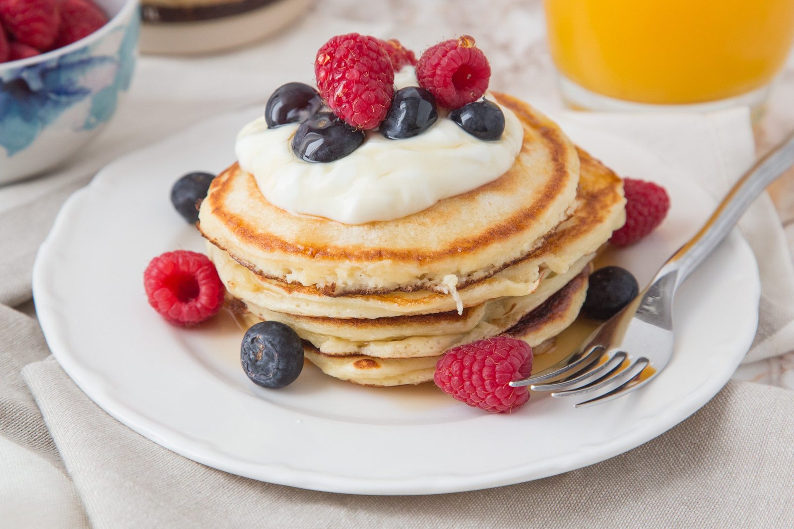Greek Yogurt Pancakes