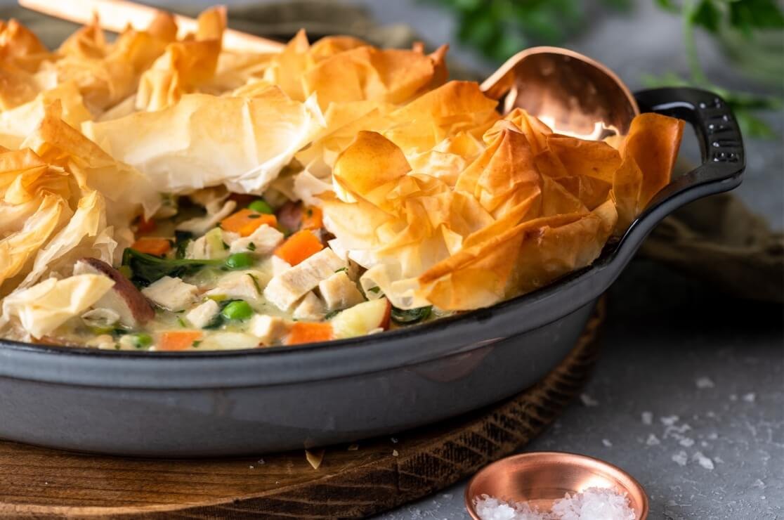 Spring Chicken Pot Pie