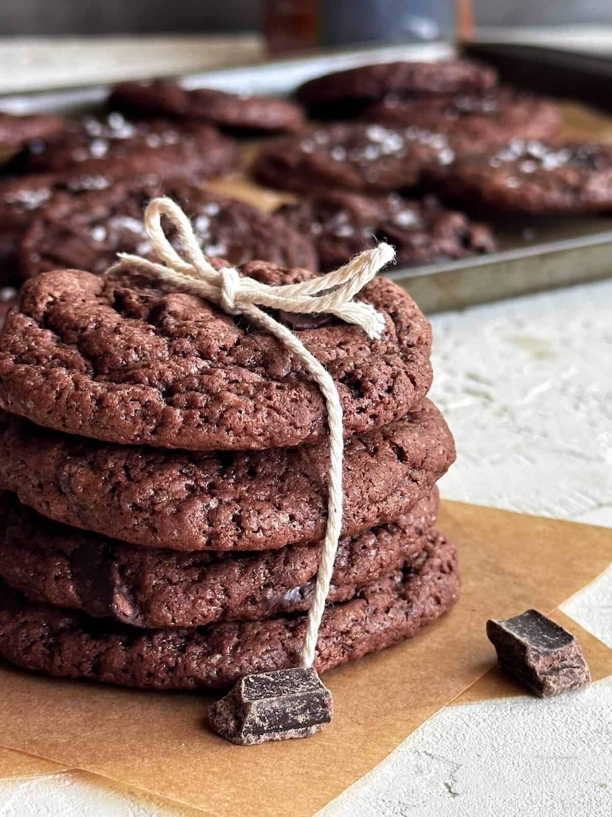 Sourdough Chocolate Cookies