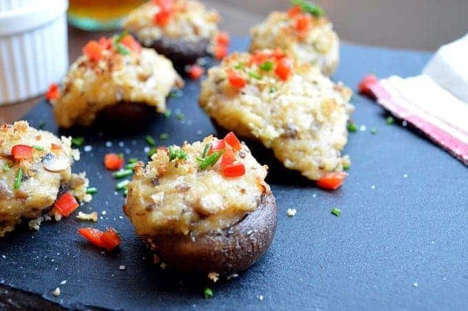 seriously stuffed mushrooms