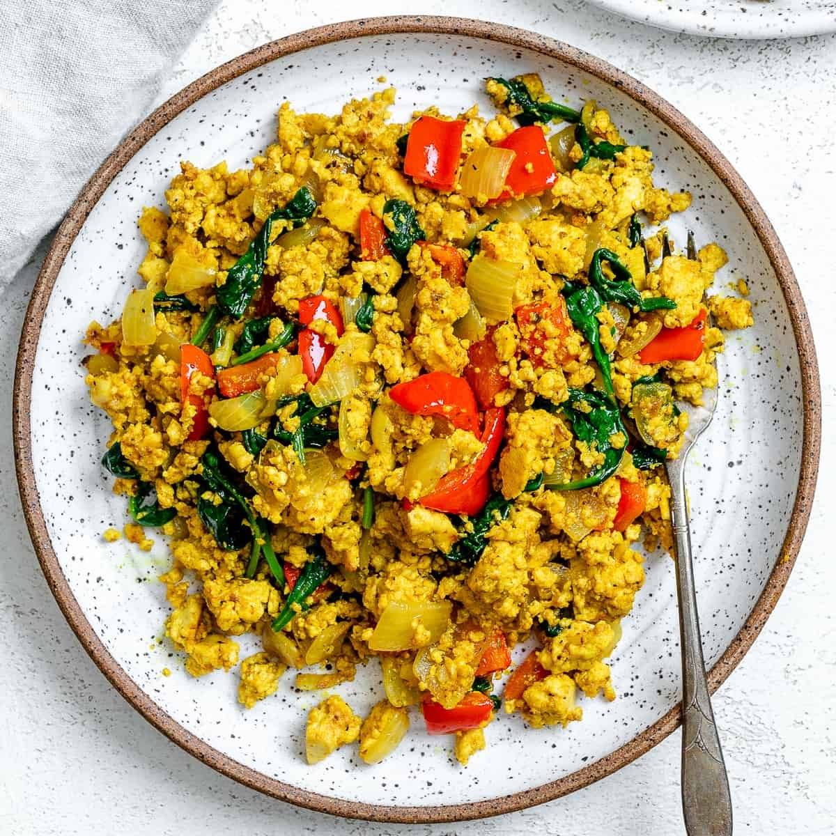 The Best Vegan Tofu Scramble with Veggies