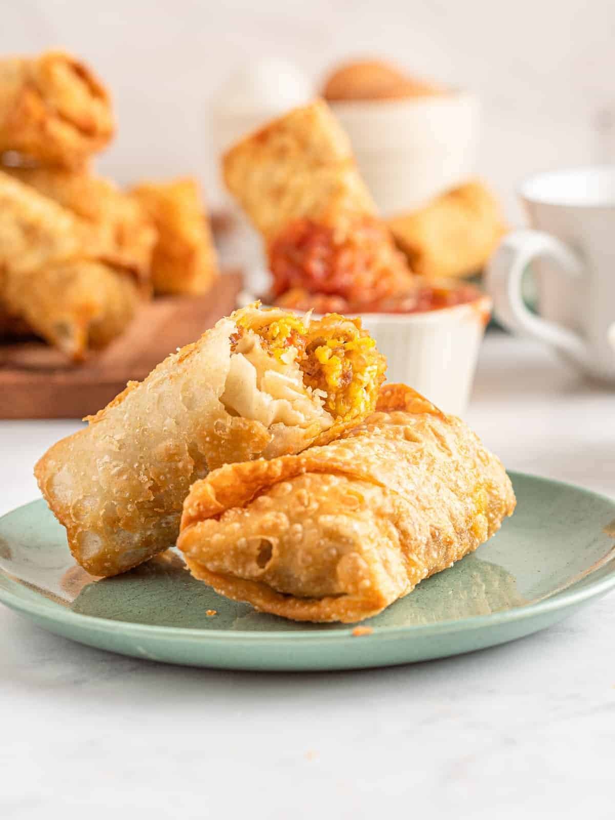 Breakfast Egg Rolls Recipe