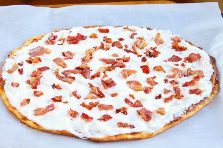 Carnivore Breakfast Pizza - LowCarb Abode