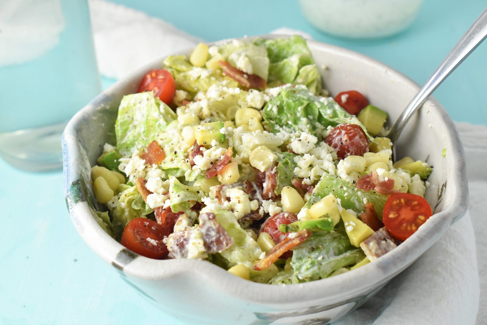 BLT Chopped Salad | Carolyn Williams, PhD, RD