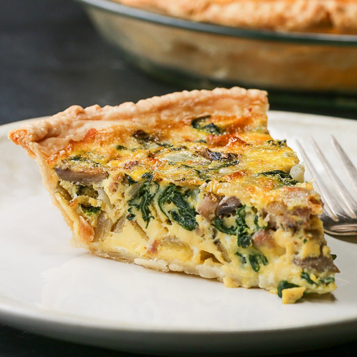 Sausage & Veggie Quiche Recipe by Tasty