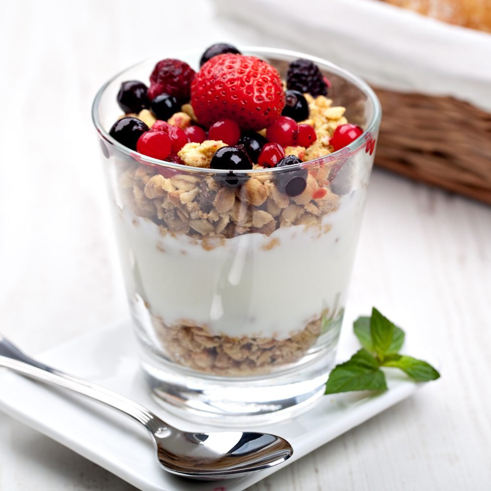 Greek Yogurt Parfait￼￼ - Eat Mediterranean Food