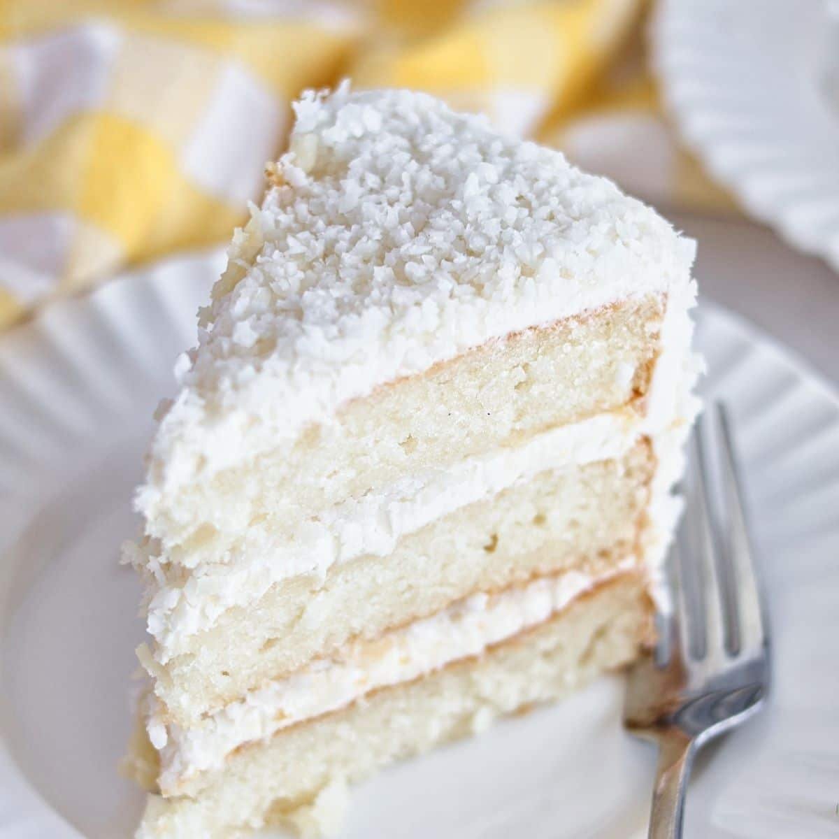 Gluten Free Coconut Cake Recipe - Let Them Eat Gluten Free Cake