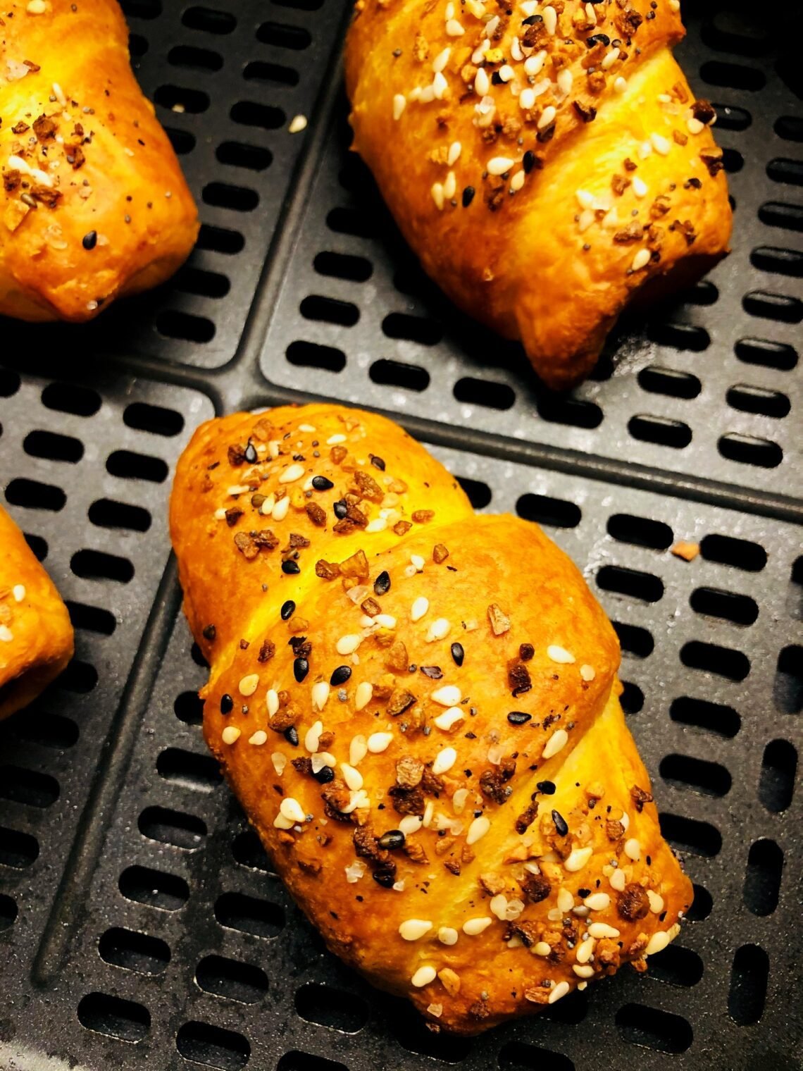 Air Fryer Everything Bagel Dogs - Cooks Well With Others