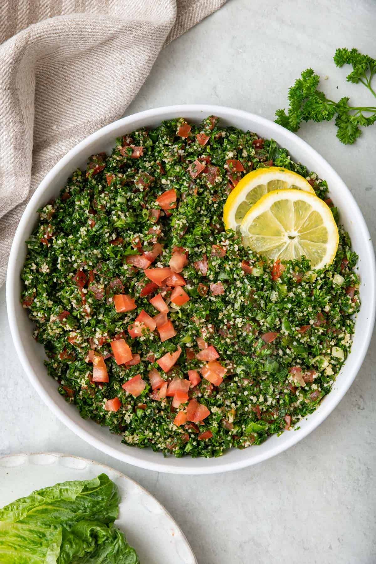 Authentic Tabbouleh Salad (From a Lebanese Cook!)