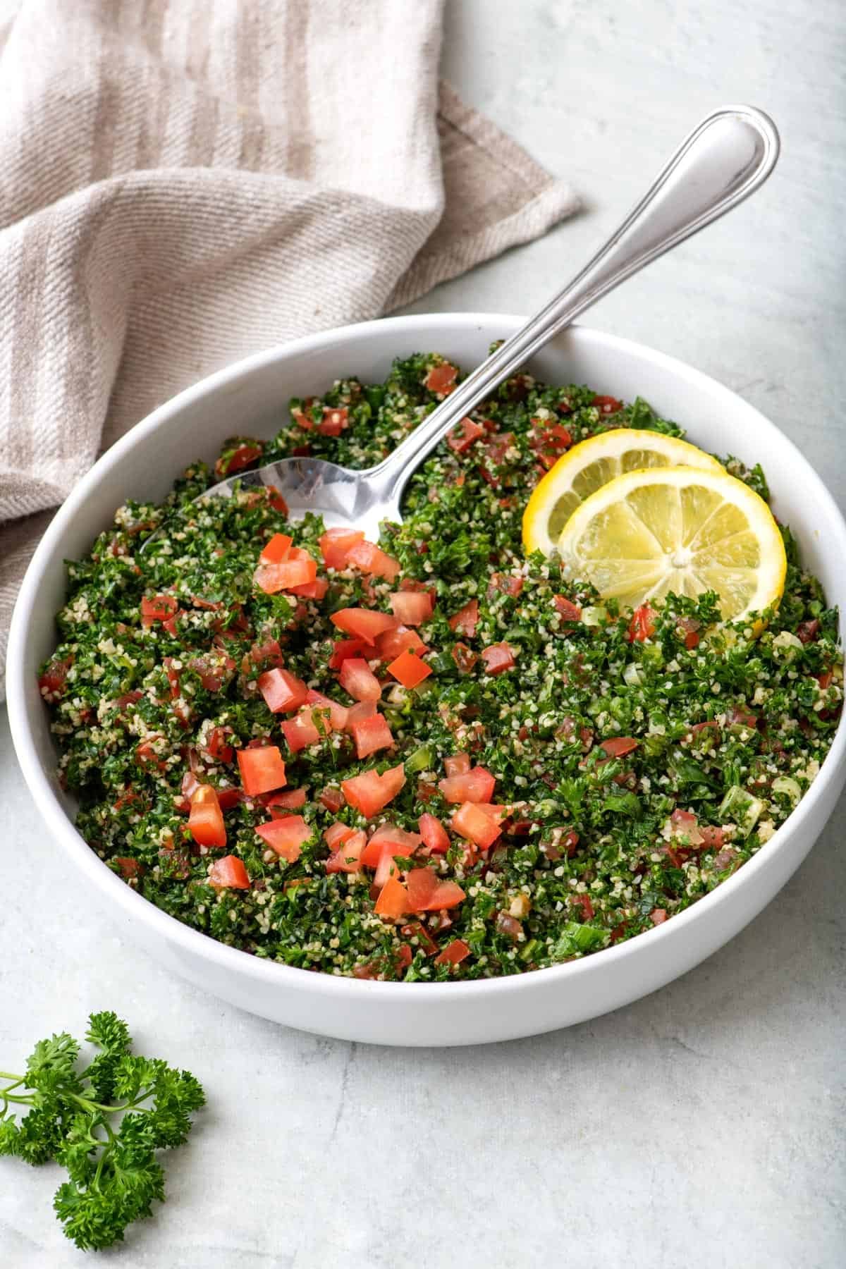 Authentic Tabbouleh Salad (From a Lebanese Cook!)
