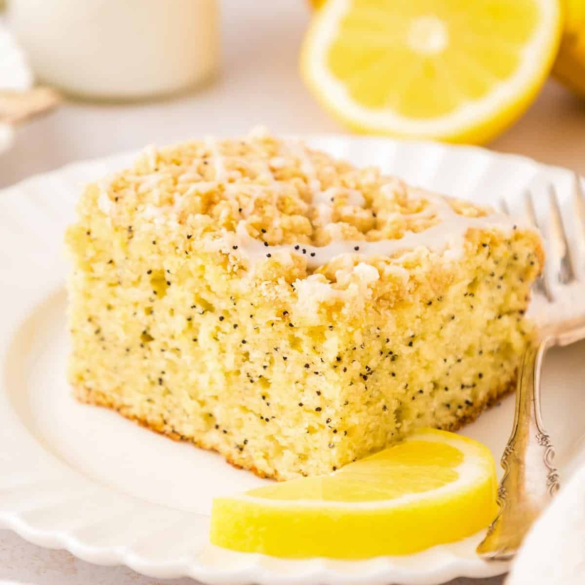 Lemon Poppyseed Coffee Cake