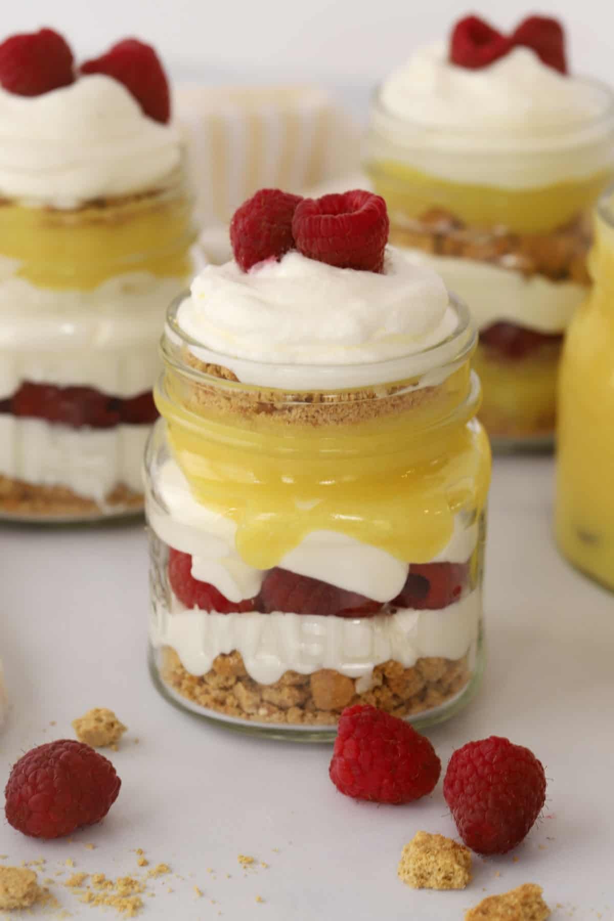 Lemon Raspberry Parfait Recipe
