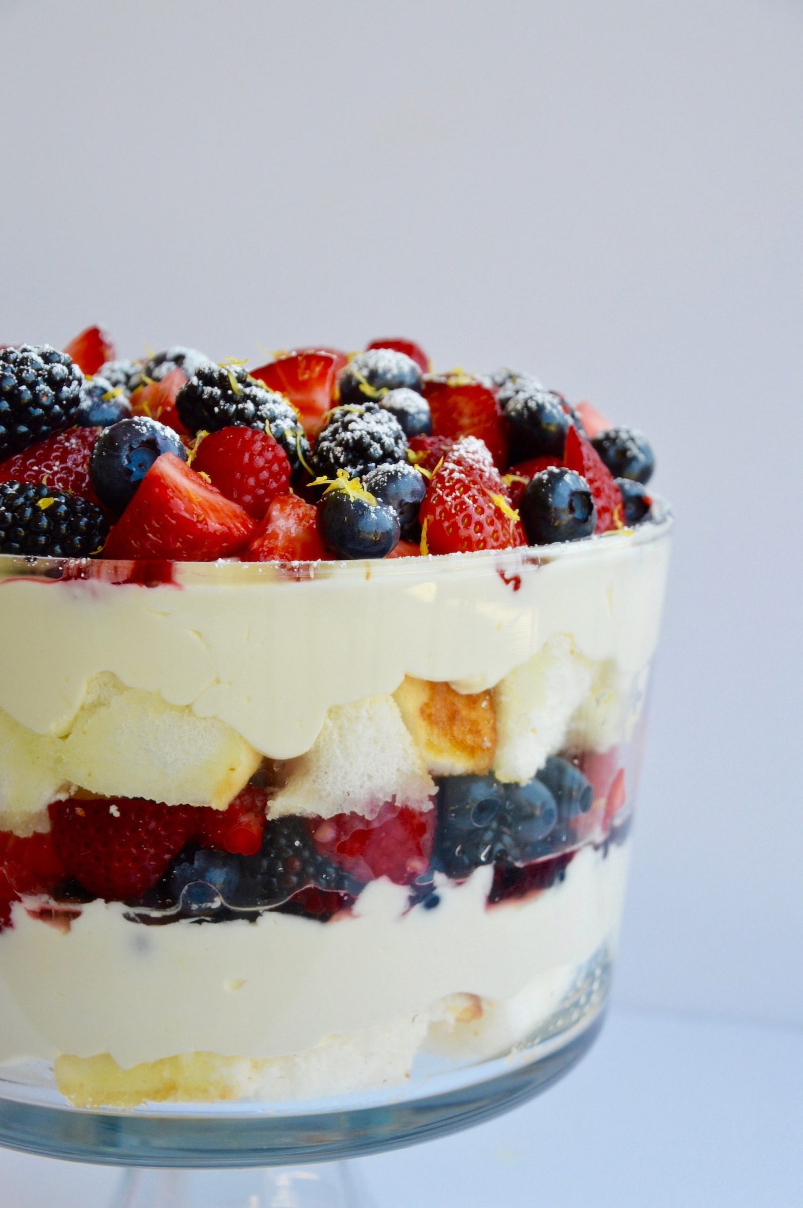 Fabulously Delicious: Limoncello Trifle with Fresh Berries — Kim's Fab Finds